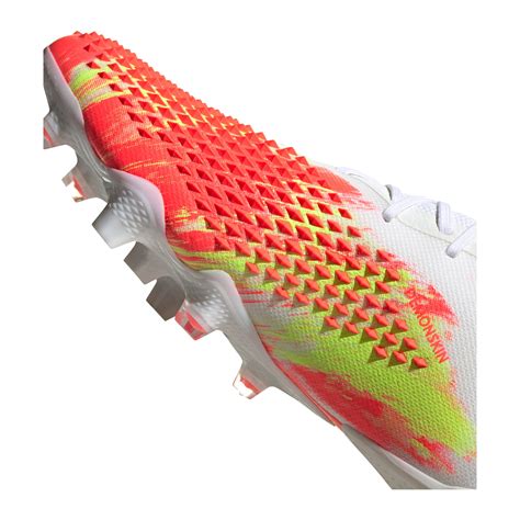 adidas predator uniforia 20.1 l fg weiss rot gelb